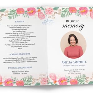 8.5x11 Half Fold Booklet/ Brochure