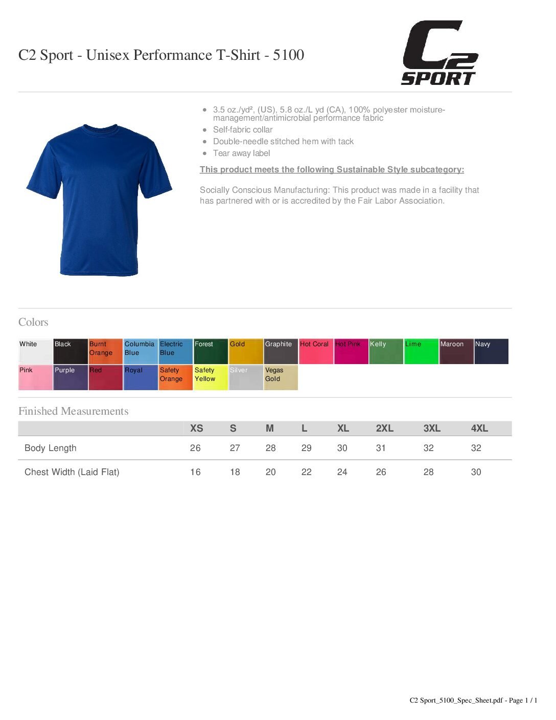 Performance T Shirt - Image 3